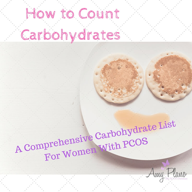 guide to counting carbs for women with PCOS