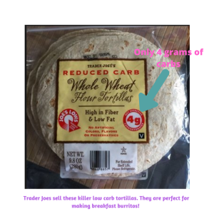 trader joes low carbohydrates tortillas