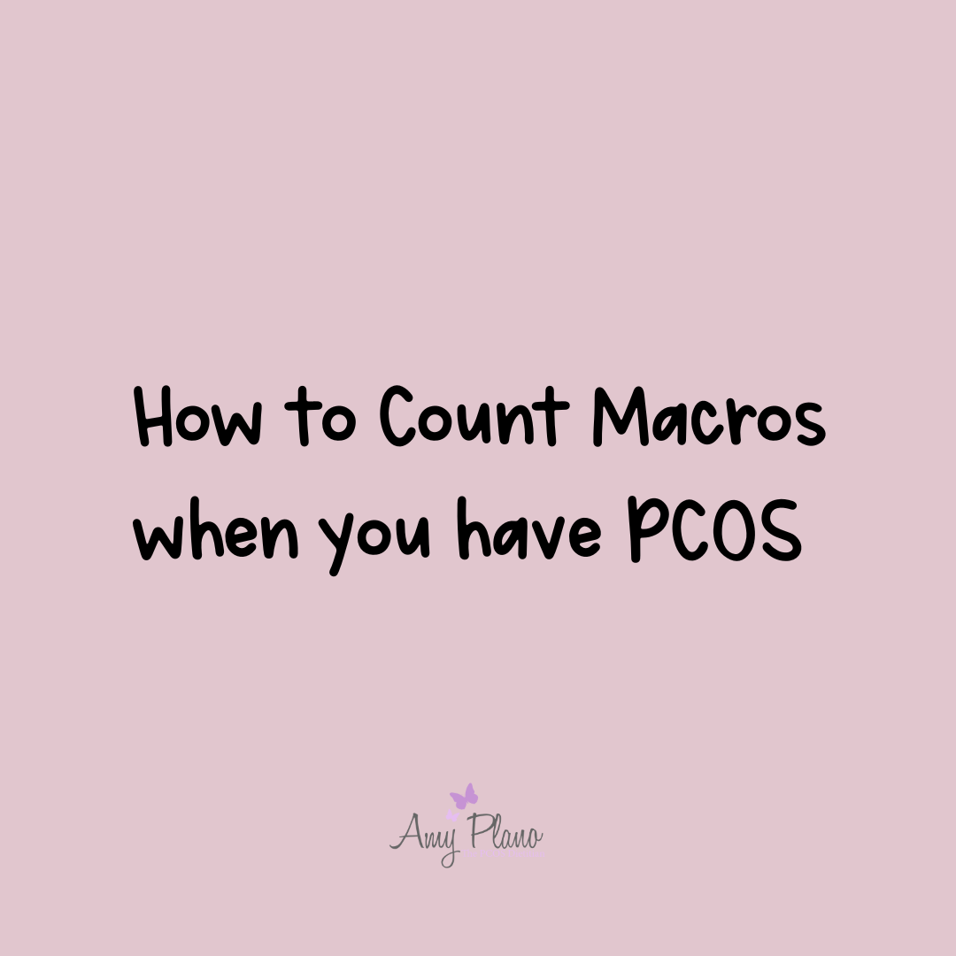 Macros when you have PCOS